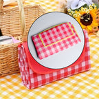 1082  Picnic Blanket Beach Mat Waterproof Blanket Foldable  Picnic Beach Camping (142cmx95cm)