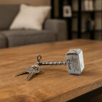 Big Metal Hammer Shape Keychain (1 Pc)