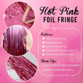 Decorative Foil Fringe Curtain For Birthday  Party Decoration