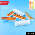 Veepee 6-piece Washing And Cleaning Scrub Brush Set  (Multi-color Bristles)