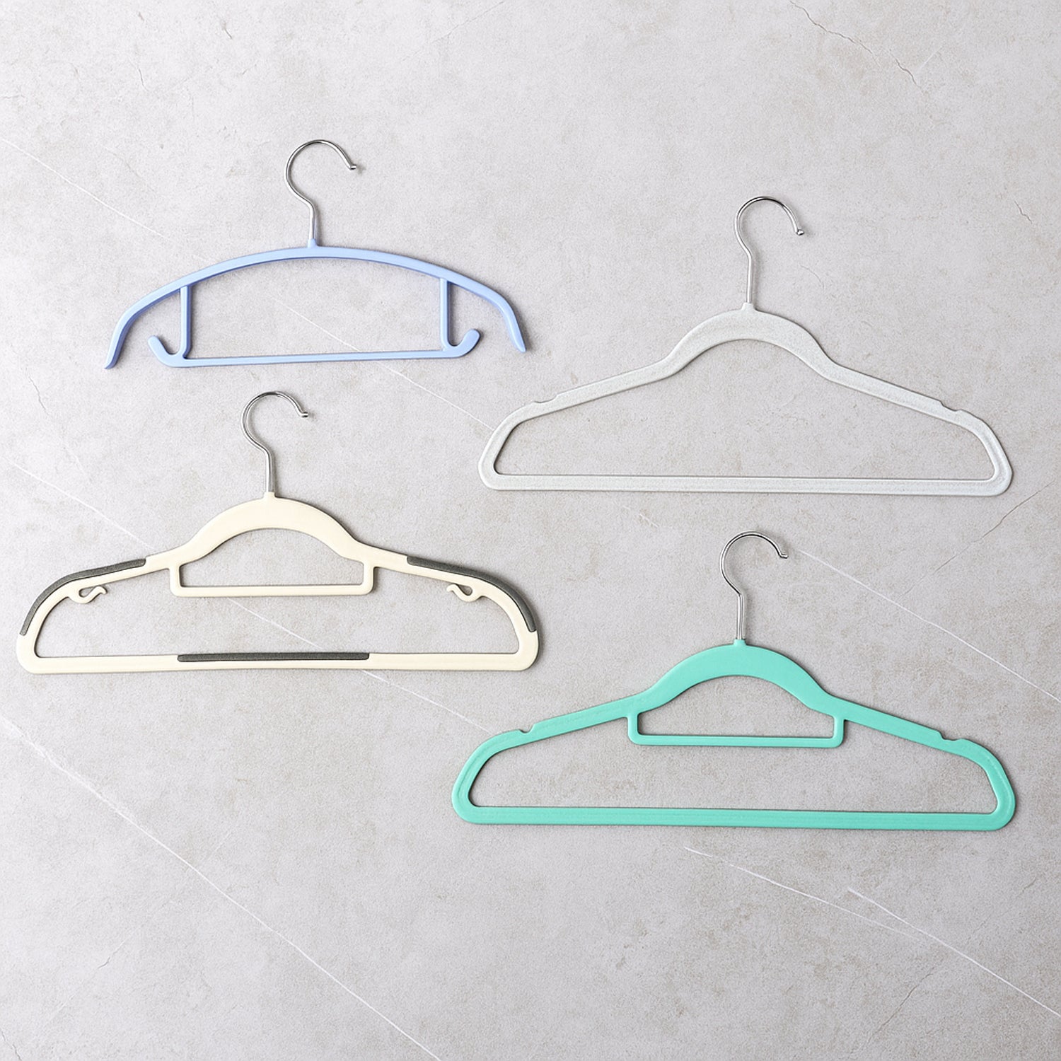 Premium Mix Design Non-slip Clothes Hanger (Mix Design  1 Pc)