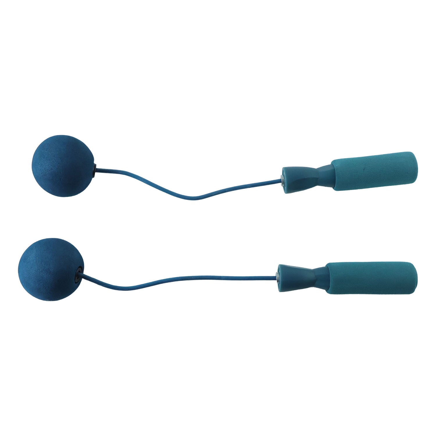 Durable wrist exercise ball set with handle for fitness and rehab