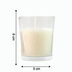Inlief  Blueberry Soy-blend Votive Candle Glass  50 Gm (1 Pc)