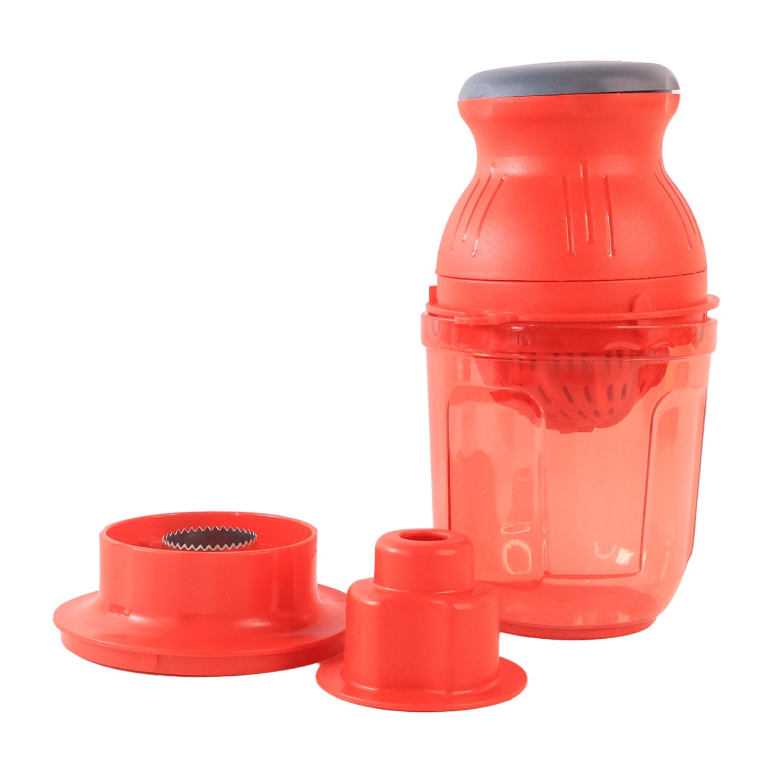 Versatile 2-in-1 manual juicer and corn cutter kitchen gadget