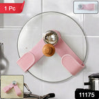 Adjustable Anti-slip Pot Lid Holder Clip (1 Pc)