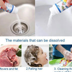 Drain unclogging powder solution for homes