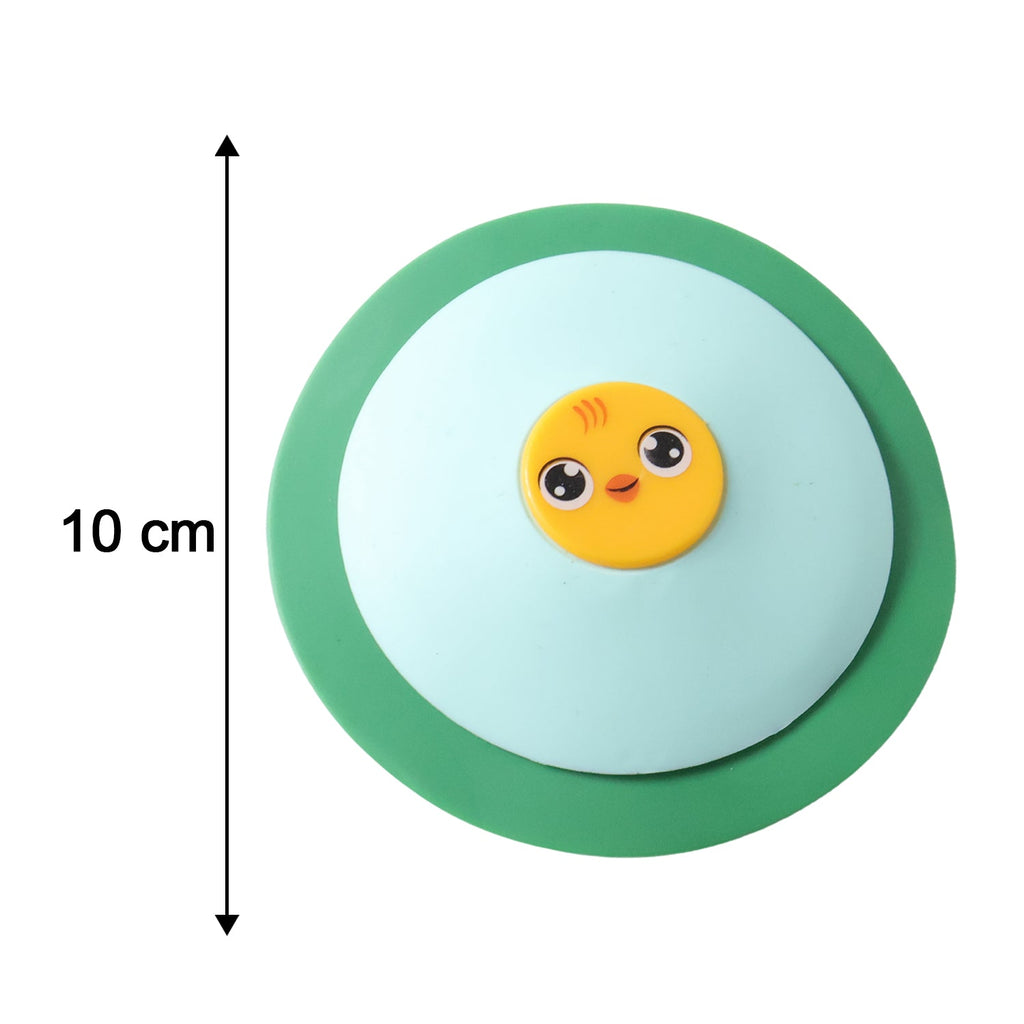 Bathroom sink drain stopper with suction base