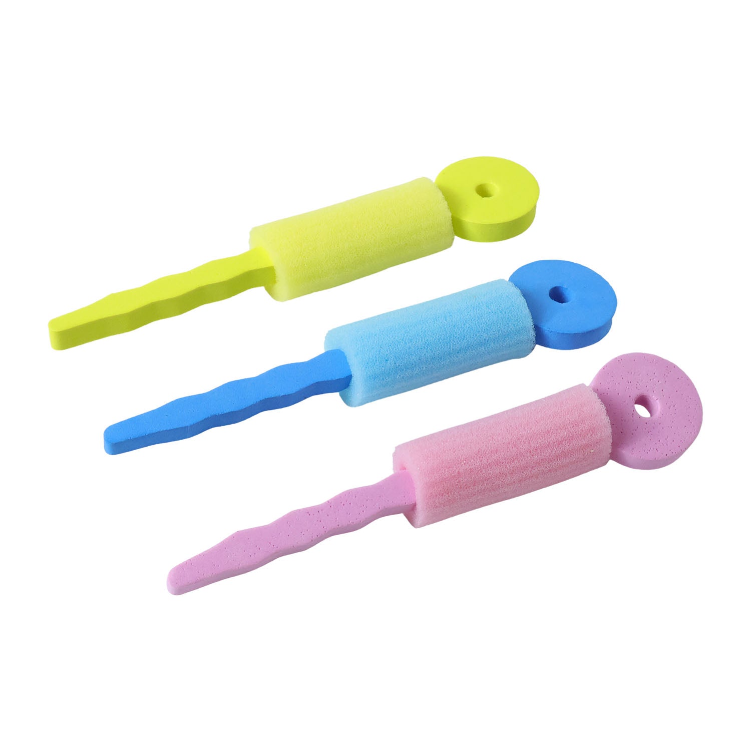 Soft sponge hair curl set for gentle natural waves