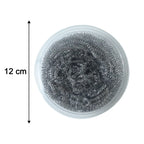 Utensil cleaning steel scrubber for kitchen use