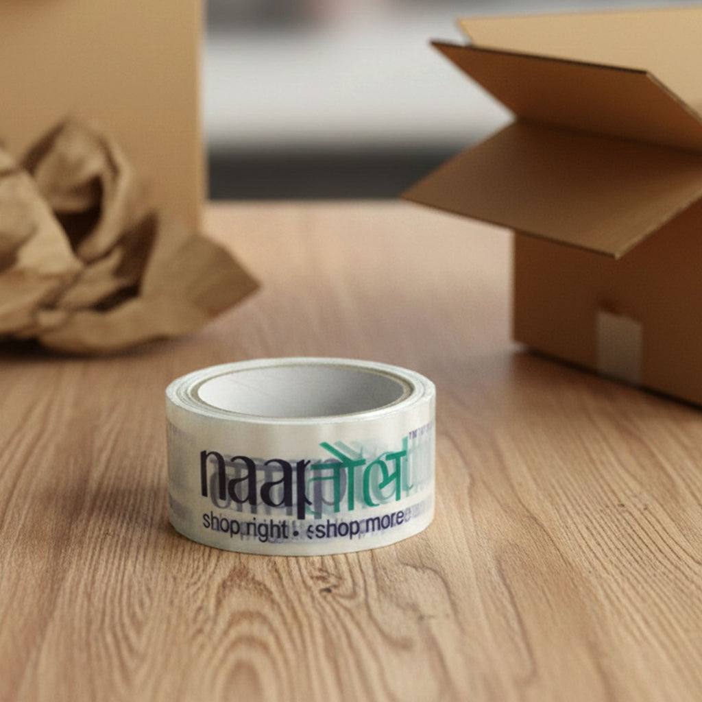 Naaptol Printed Heavy Duty Packaging Tape 100x50 Mm (1 Pc)