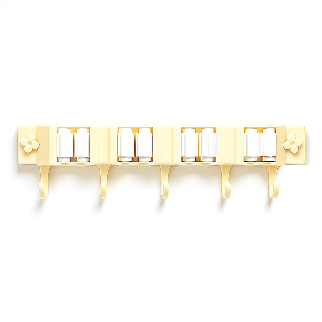 Self-adhesive Wall-mount Broom  Mop Holder Rack