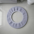 Soft Fabric Elastic Toilet Seat Cover (1 Pc 29x29 Cm)