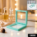 Transparent Jewellery Display Box (9x9 Cm  1 Pc)