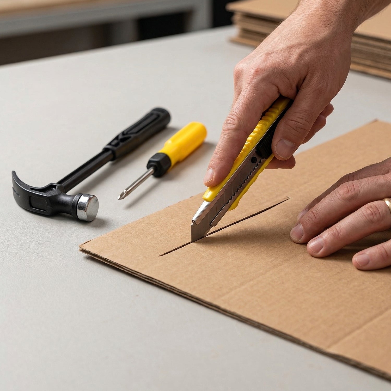 Basic hardware repair kit in compact size