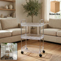 3 Layer Multipurpose Storage Trolley With Wheels