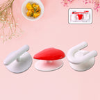 Adhesive Wall Hook Set  For Kitchen Bathroom  Home (3pc)
