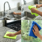 Multipurpose Microfiber Dust Cleaning Cloth (4 Pc Set)