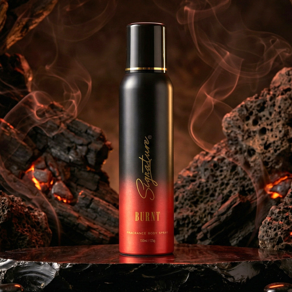 Signature Premium Burnt Fragrance Body Spray For Men 150 Ml