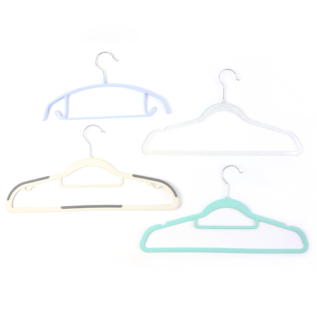 Premium Mix Design Non-slip Clothes Hanger (Mix Design  1 Pc)