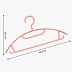 Ganesh Set Of 6 Durable Plastic Cloth Hangers