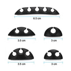 1334 Cable Clips Multi Purpose Cable Organizer  Wire Holder For Desk And Table Use