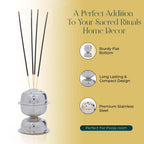 Stainless Steel Jasmine Agarbatti Stand (1 Pc)