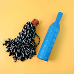 Plastic Mop Refill With Handle Grip  Durable Cotton Yarn Floor Cleaning Mop Head For Household And Commercial Use