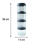 Multipurpose Multi Connecting Stackable Storage Container Set (4 Pc)