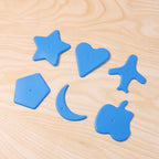 Haircut Design Stencil Set  6-in-1 Safe Hair Trimmer Molds
