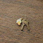 Cute Cartoon Banana Bag Charm Keychain Set (10 Pc)