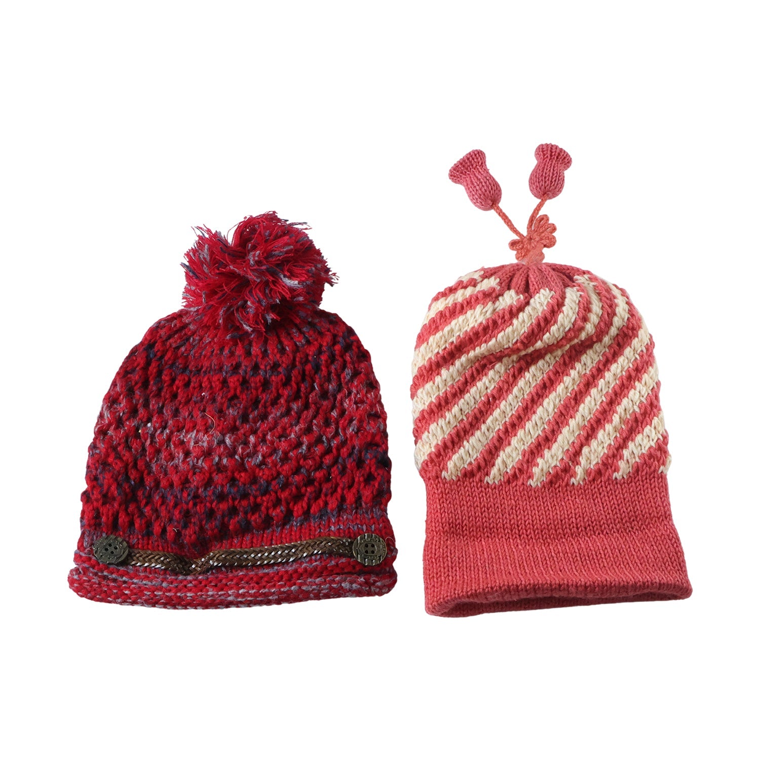 Soft knitted beanie hat for winter outdoor activities