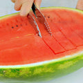 2047a Watermelon Slicer Steel Corer Watermelon Cutter Smart Kitchen Gadget Fruit Slicer Multi-purpose Stainless Steel Kitchen Tool