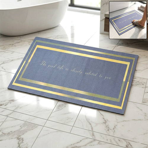 Premium Anti Slip Bathroom Floor Mat (1 Pc 79x50 Cm)