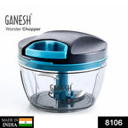 8106 Ganesh Wonder Chopper Grey (470ml)