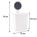 Wall-mounted Toothbrush  Bathroom Storage Organizer (1 Pc)