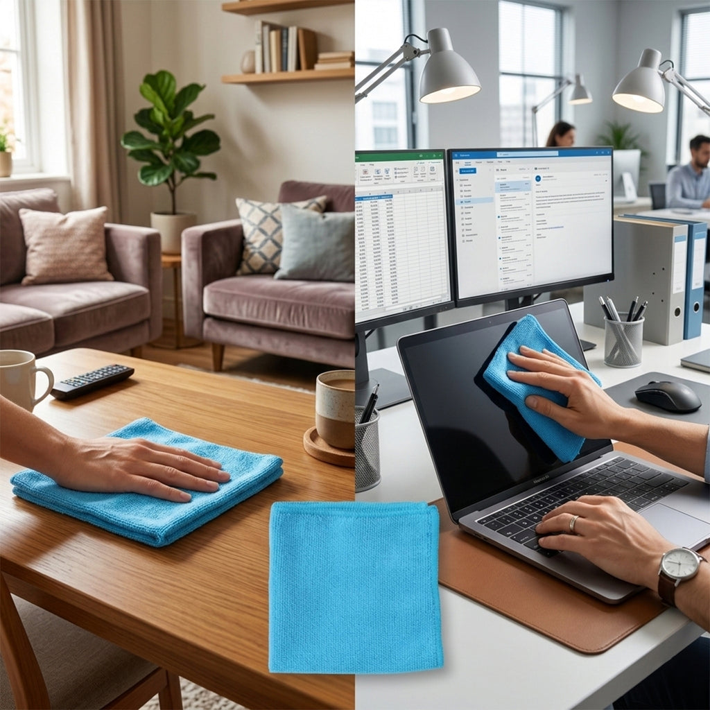Microfiber Cleaning Cloth (4 Pc Set 28x29 Cm)