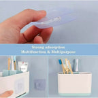 7433 Transparent Adhesive Male Hook Used For Hanging Various Types Of Items (1pc)