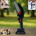 Cordless Mini Electric Chainsaw With Rechargeable Battery (1 Set)