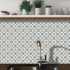 Peel And Stick Floor Tiles Kitchen  Bathroom Backsplash Sticker Detachable Waterproof Diy Tile Stickers For Wall Decoration Tiles Home Decoration (8x8 Inch  10 Pcs Set)