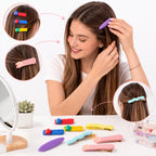 Cute Stylish Design Hair Clips Set (1 Set Mix Design)