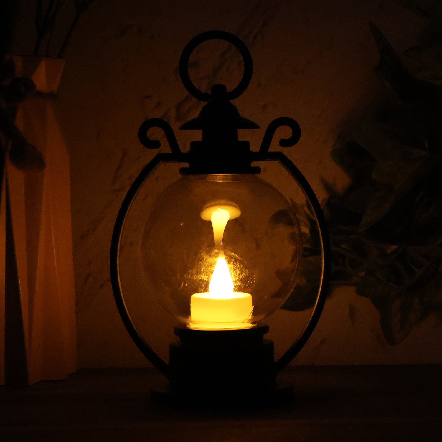 Led Storm Lantern Decorative Light (1 Pc)