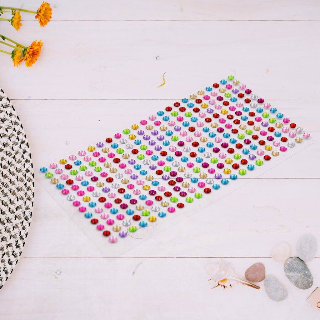 Self Adhesive Multi Size Shaped Shining Stones Crystals Stickers For Art  Craft Mobile Phone Decoration Jewellery Making School Projects Creative Work