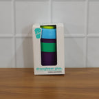 Reusable Colorful Travel Mug With Secure Silicone Lid (1 Pc 400 Ml)