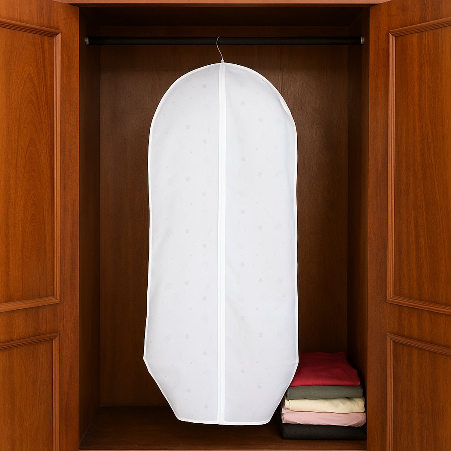 Premium Non-woven Garment Storage Cover (70 X 140 Cm  1 Pc)