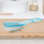 Plastic Handle Shoes Clothes Scrubbing Brush (1 Pc  Mix Color  19 Cm)
