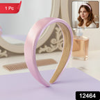 Elegant Padded Satin Finish Hairband (1 Pc)