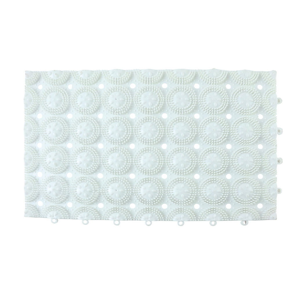 Anti-slip Bathroom Massage Mat With Suction Cups (33  21 Cm  4 Pc)