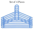 1390 Plastic Clothes Hanger (Set Of 6 Pieces)