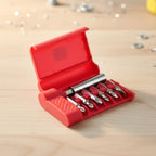 Mini Precision Screwdriver Bit Set With Magnetic Bit Holder (1 Set 6 Bit)