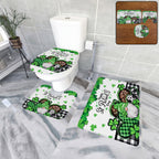 3 In 1 Bathroom Mat Set (1 Set Mix Design)